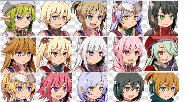 Anime Face GAN Output Examples